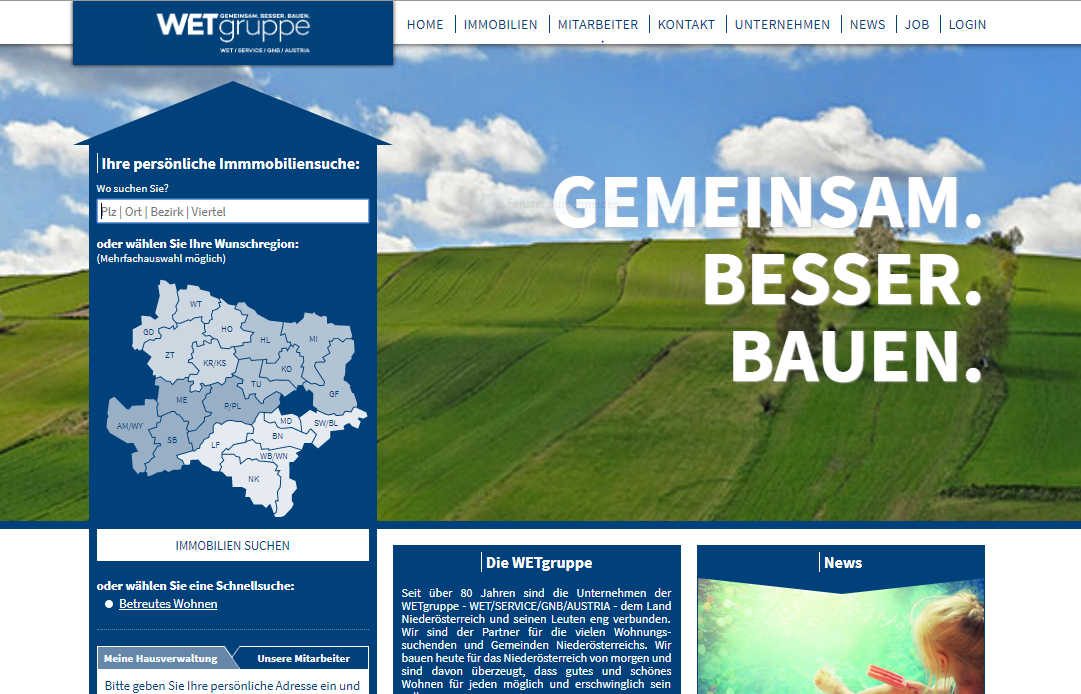 WETGruppe Real Estate Platform
